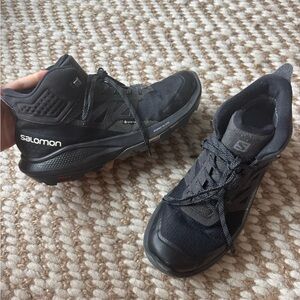 Salomon Black Trail Running Athletic Shoes